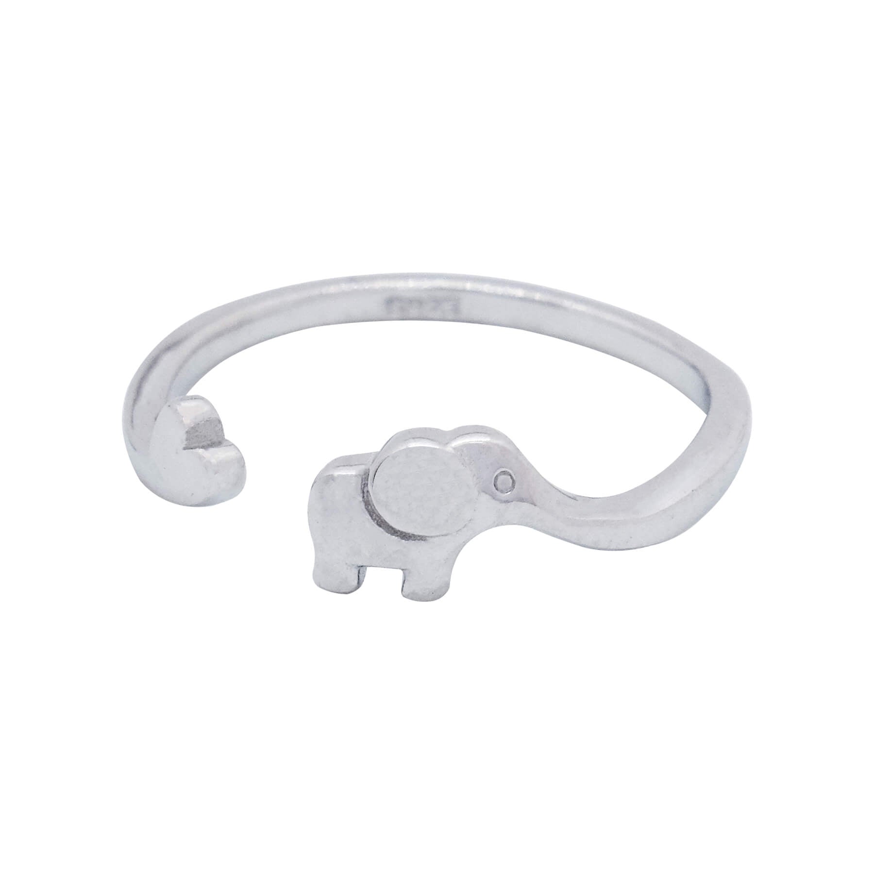 Silver Adjustable Elly Ring