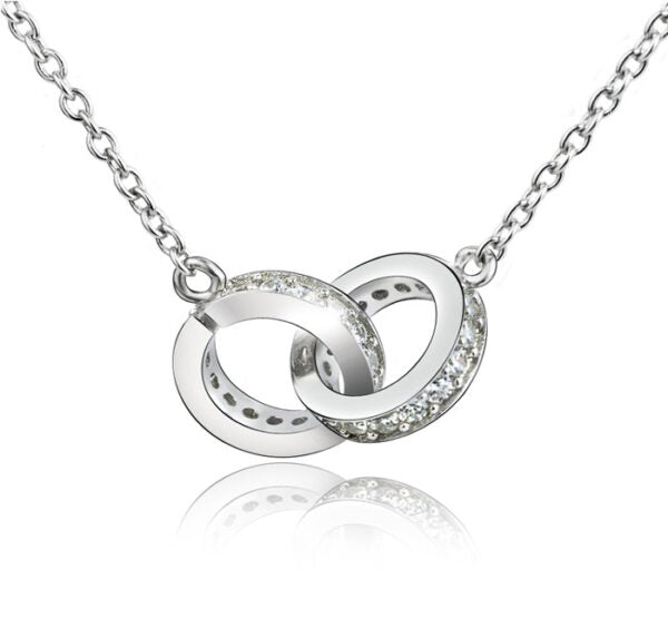 Interlocking Circles Necklace