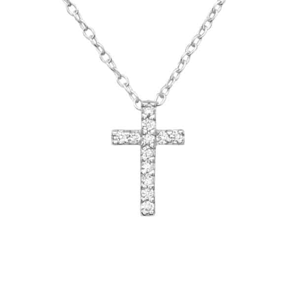 Silver Cross Necklace