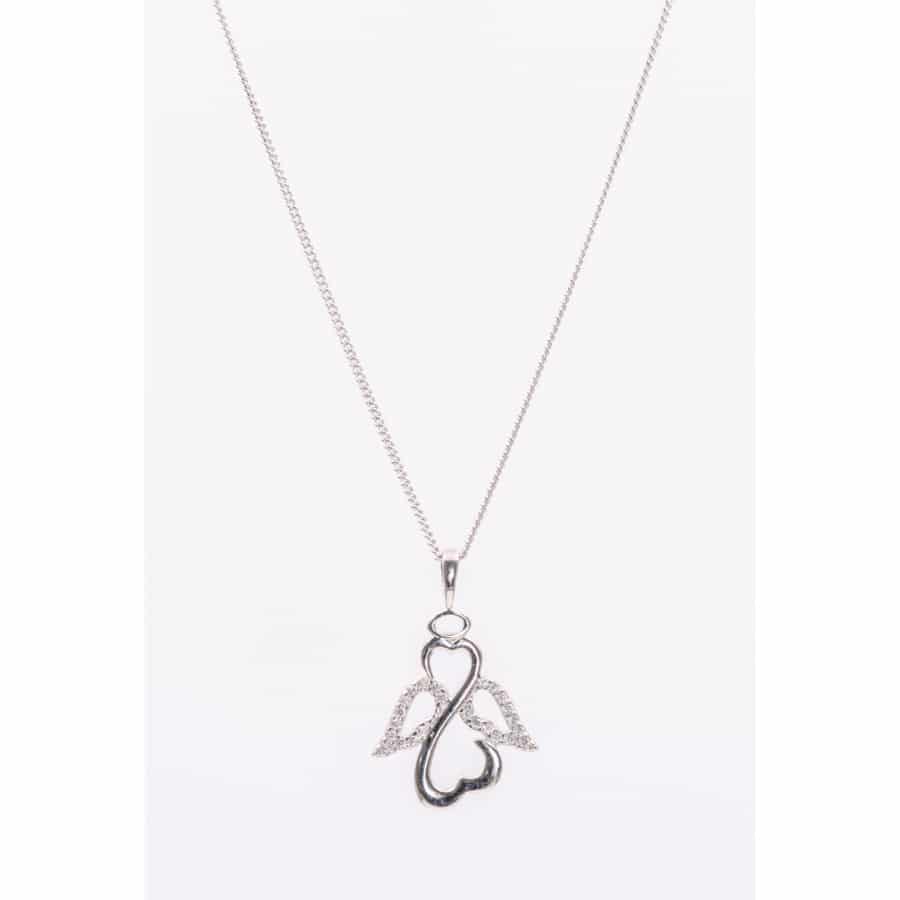 Silver Angel Necklace