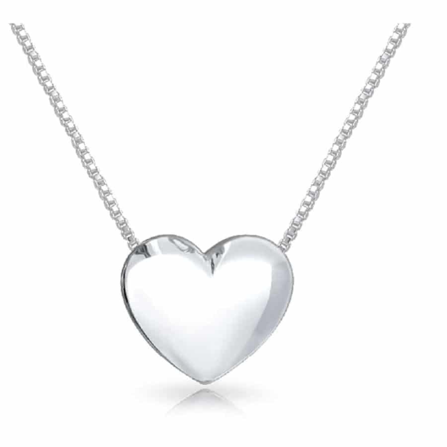 Silver Heart Necklace