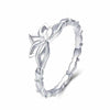 Silver Lotus Flower Necklace