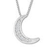 Silver Moon Necklace