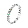 Silver Colour My Love Ring