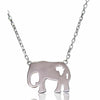 Silver Elephant Necklace